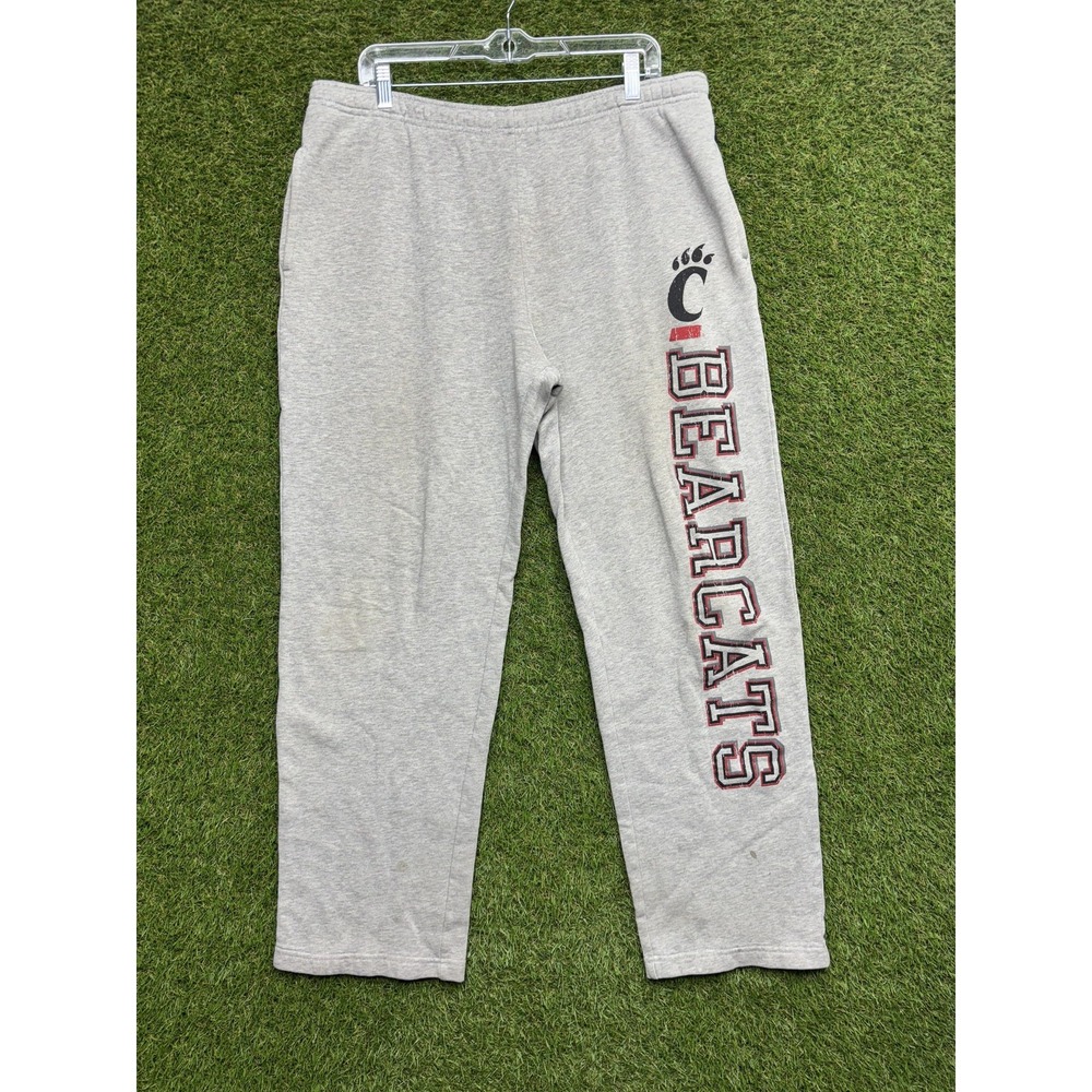 Cincinnati Bearcats Pants Mens Large Gray NCAA Football JanSport Sweatpants